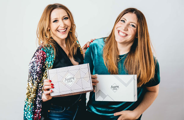 Ariel and Hannah Redmond, Owners and founders of Happy Box a small business gifting and packaging company