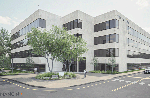 The Selective Insurance headquarters in Short Hills, NJ.