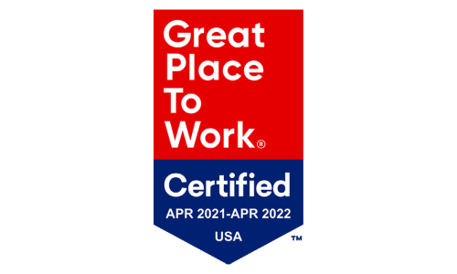 Selective Insurance received a certified Great Place To Work award for 2021 - 2022