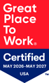 Great Place To Work-Certified™ in 2026